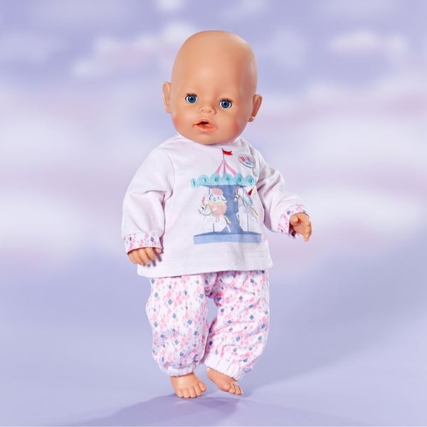 Baby født Pyjamas 43 cm