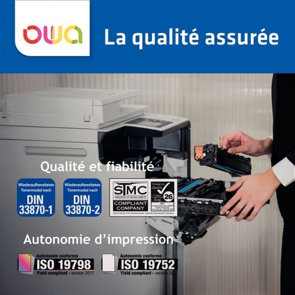 OWA tonerkassett för Brother - Svart - Upp till 12 000 sidor ISO/IEC 19752
