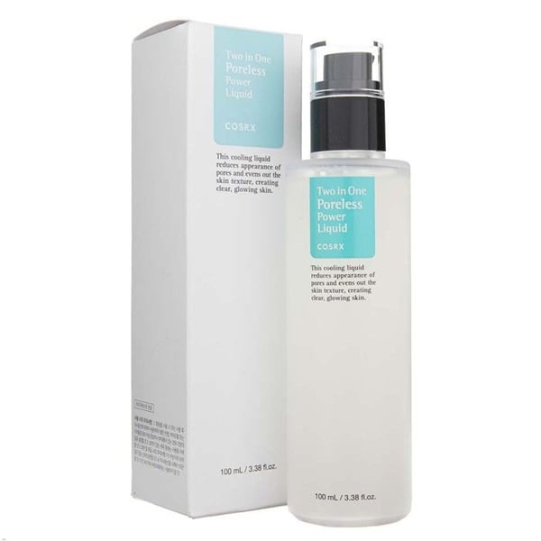 Emulsion til acne - COSRX - Two in One Poreless Power Liquid - 100 ml - Non-comedogen - Fugtighedsgivende