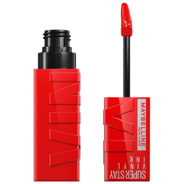 Maybelline New York Superstay Vinyl Ink Läppfärg Effek Vinyl N°25 Red Hot 4,2ml
