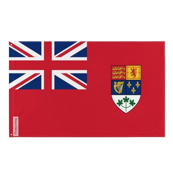 Kanadas nationalflagga 1921 till 1957 – 90 x 150 cm – Polyester – Järnöglor – Motståndskraftig