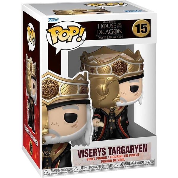 Funko Pop! - House Of The Dragon - Maskerade Viserys- USED