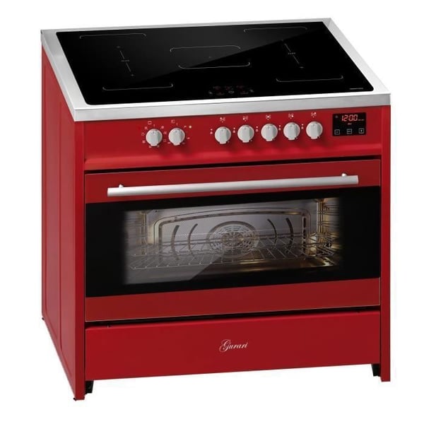 Induktionsspis - GURARI - E 913 R - 90 cm - 5 induktionszoner - XXL ugn 121 L