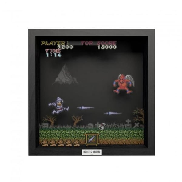 Pixelramar - Ghost N Goblins Red Arremer - 23x23 cm