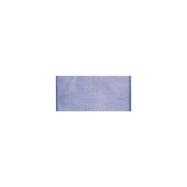 Rayher - Organza band Blå medel 40 mm per meter