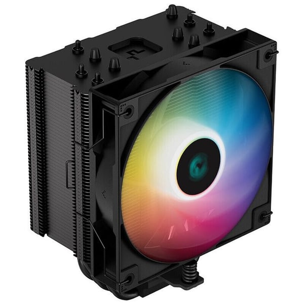 Luftkylare - DEEPCOOL - AG500 BK ARGB V2 - Svart - 11,9 cm - Kompatibel med Socket AM4