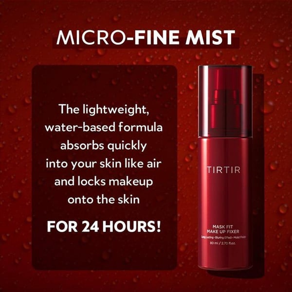 TIRTIR Mask Fit Make Up Fixer- 80ML