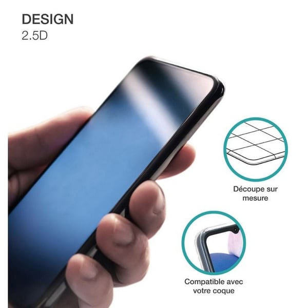 Original Forceglass 2.5D skärmskydd för Samsung Galaxy A16 4G och 5G
