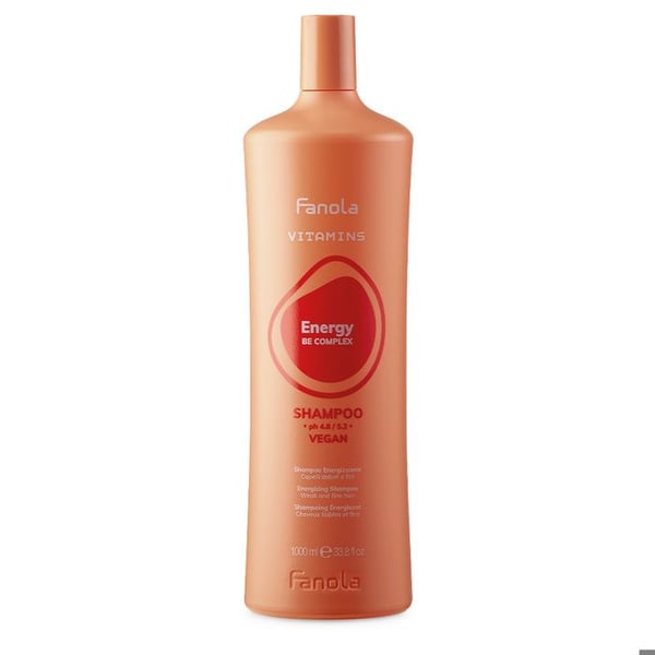 Fanola Vitamins Energy Be Complex Shampoo 1000ml - energigivande schampo