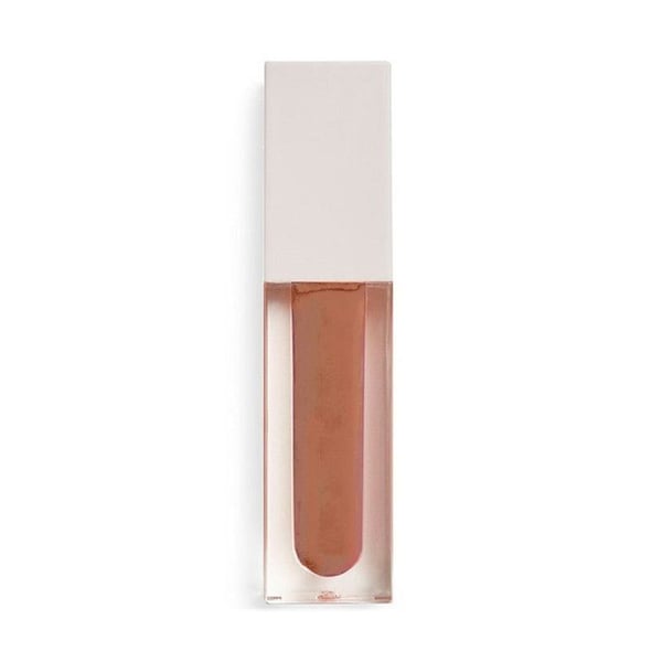 Läppglans - Makeup Revolution - Pro Supreme - Halvmatt finish - Brun färg - Långvarig hållbarhet