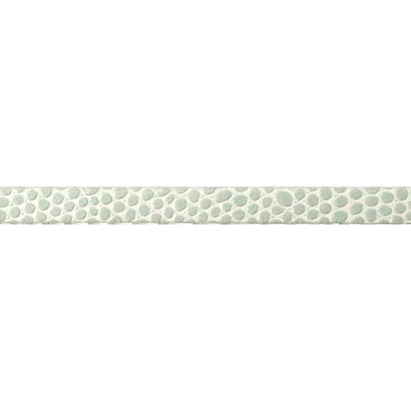 MégaCréa - Armband 6 mm Stil krokodil Taupe