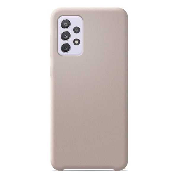 Siliconfodral Soft Touch - Samsung - Galaxy A52 - Sandrosa - Stötsäker - Trådlös laddning