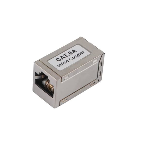 RJ-45 könsbyte - EQUIP - 221171 - Silver - Cat6a - Plug and Play