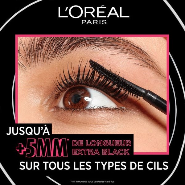 L'Oréal Paris Mascara Telescopic Lift Extra Black 9,9ml