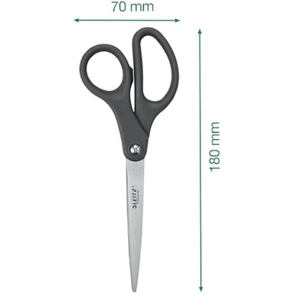 Saks - LEITZ - Titanium - 180 mm - Rustfrit Stål - Titanbelægning