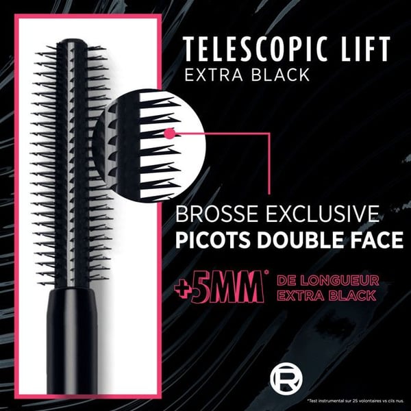 L'Oréal Paris Mascara Telescopic Lift Extra Black 9,9ml