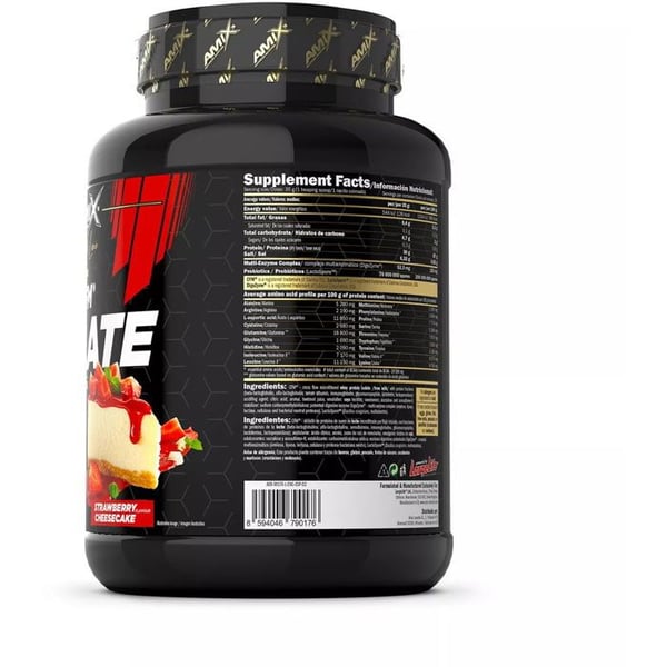 Amix Nutrition Black Line Black CFM® Isolate 1000 g, jordgubbscheesecake