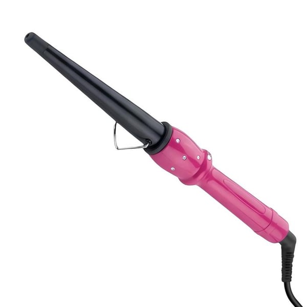 Locktång - AVIZAR - Konisk - 50W - Snabb uppvärmning 1-2 min - Rosa