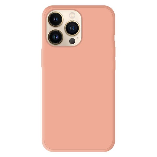Rosafärgad silikonfodral - Kompatibel med Apple iPhone 13 Pro
