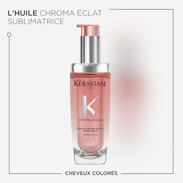Hårolja - KÉRASTASE - Chroma Absolu - Multi-Användning Glans - 75ml - Termo-Skyddande Vård