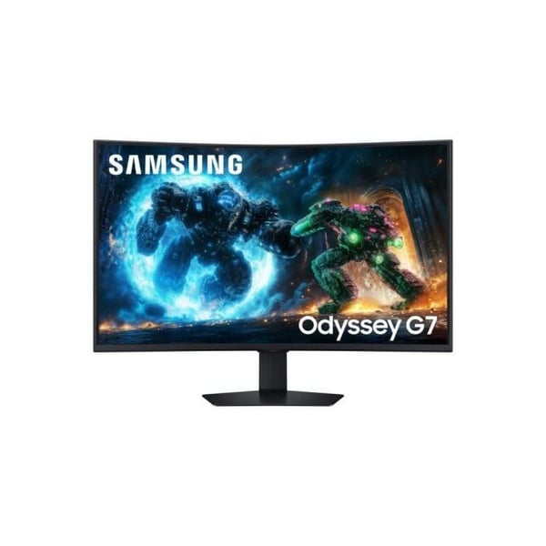 Monitor Samsung Odyssey G7 G75F 37" 4K UHD 165Hz VA Curvo FreeSync Premium Pro HDR600 USB-C