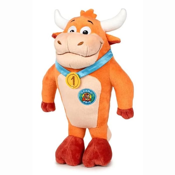 Peluche - SPEL FÖR SPEL - Maria Fernanda - Orange - 28 cm - Oöverträffad mjukhet