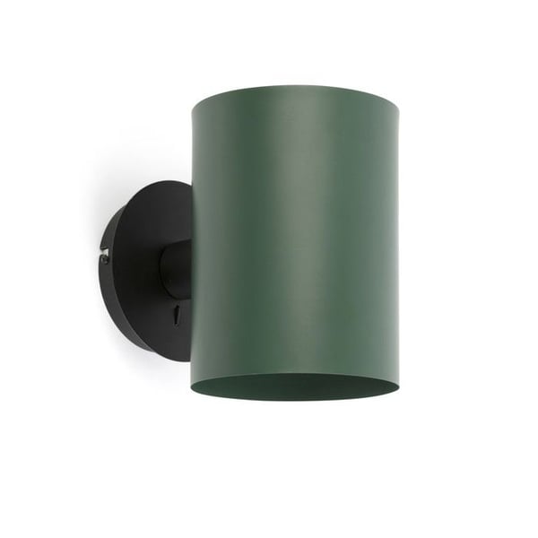 Vägglampa - Faro Barcelona - Guadalupe - Grön - 15W - E27 - Komtemporär Design