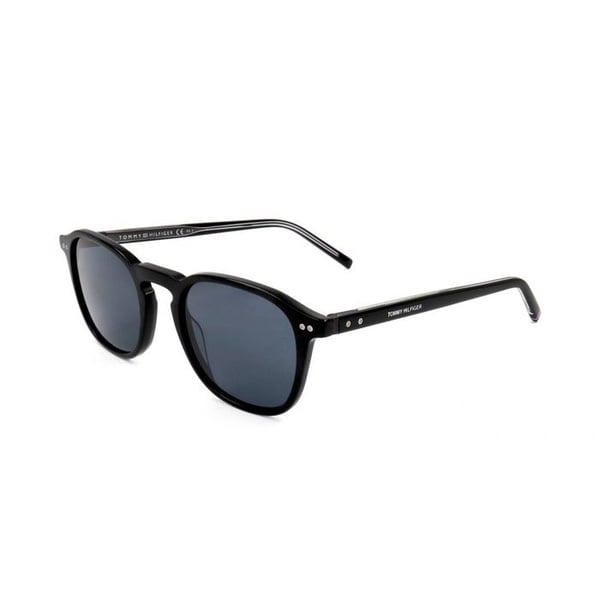 Solerande - Tommy Hilfiger - Man - Svart - Rund - Acetat