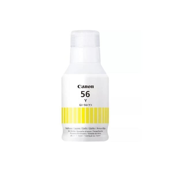 Bläckflaska - CANON - GI-56BK - Gul - MAXIFY GX-kompatibilitet - (4432C001)