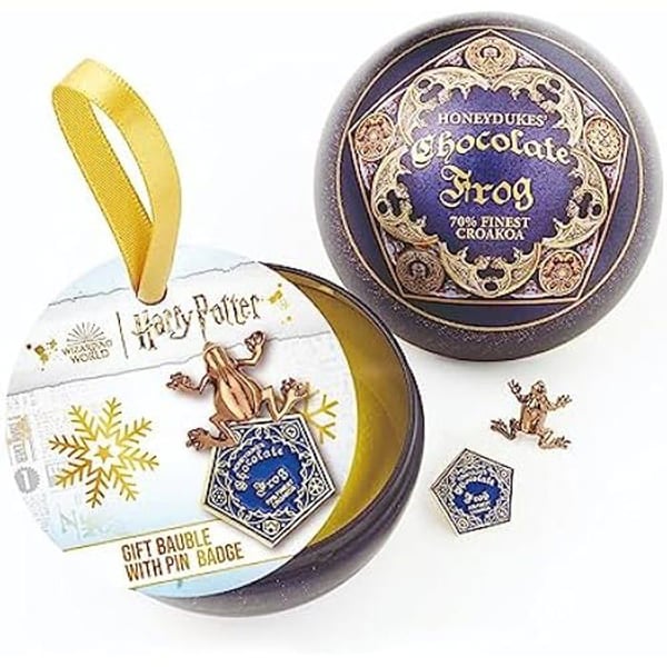 Juldekoration - THE CARAT SHOP - Chokladgroda - Brosch i tenn - One size - Återanvändbar