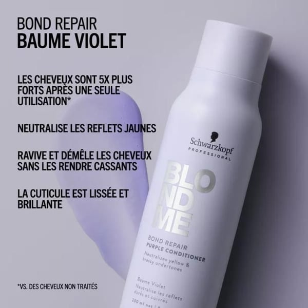 SCHWARZKOPF Blonde Me - Lila Balsam 250mL