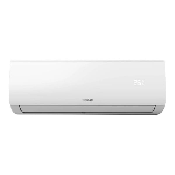 Cecotec Luftkonditionering Split Airclima 9000 SmartFresh. 9000 BTU, DC-motor, värmepump, fjärrkontroll, LED-skärm.