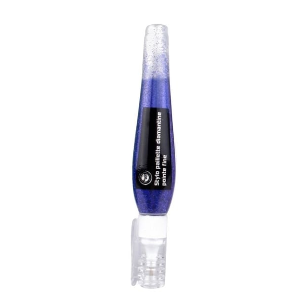 MégaCréa DIY - Precision pen dark blue glitter powder 10 g