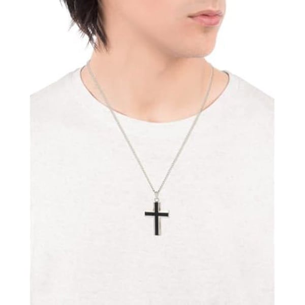 Halsband - VICEROY - 75299C01010 - Rostfritt stål - 50 cm - Svart