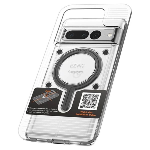 Smartphoneetui - Spigen - OneTap Ring - Magnetisk ring - Kulstof - Universel