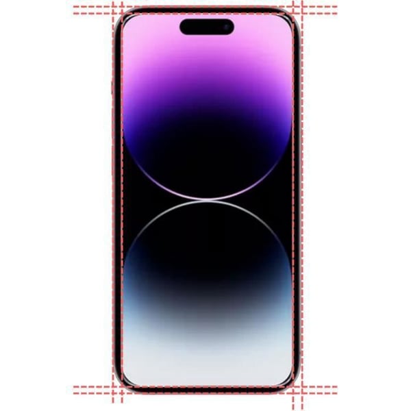 Film Härdat Glas för iPhone 15 PRO och Kameraskydd [Pack 2] Glas Skydd Phonillico®