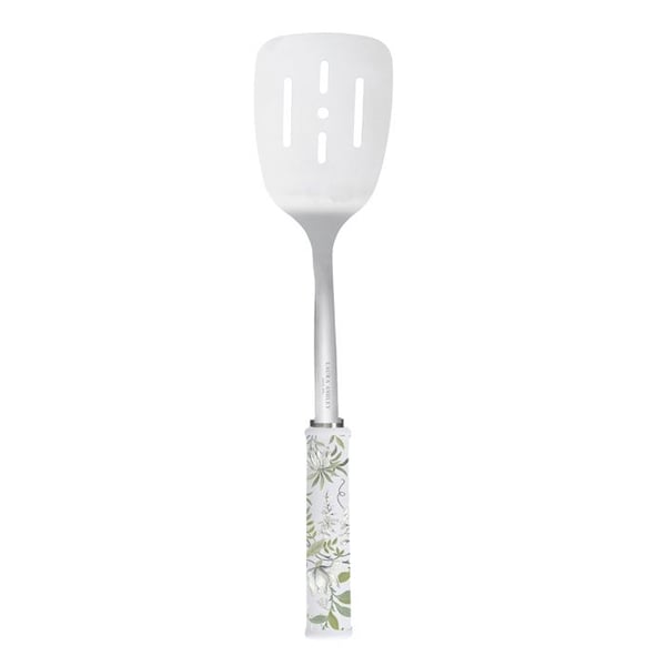 Spatel med skåror i rostfritt stål med keramiskt handtag Laura Ashley - Sage Parterre av Pendeford