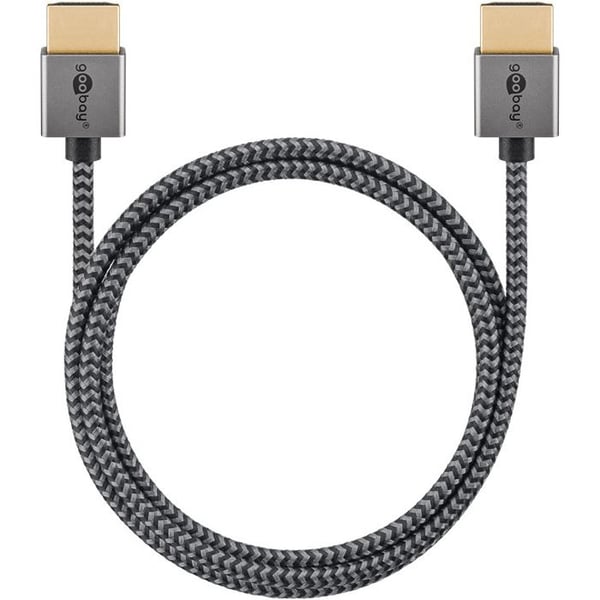 GOOBAY HDMI 2.0 Ultra HD 4K 60Hz slim 0.50m - Plus serien
