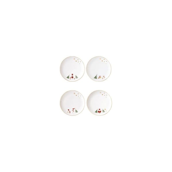 Coffret 2 Tallrikar - Låt Det Snöa - Pozzi Milano Spa