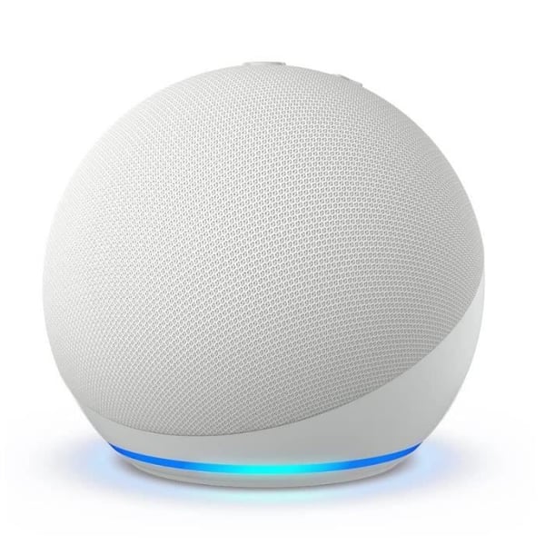 Röstassistent - AMAZON - ECHO DOT (5:e gen.) - Inbyggd Alexa - Vit