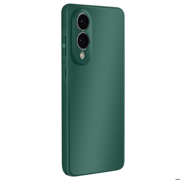 Coque för Galaxy S25 Edge Soft-Touch i Semi-Rigid Grön