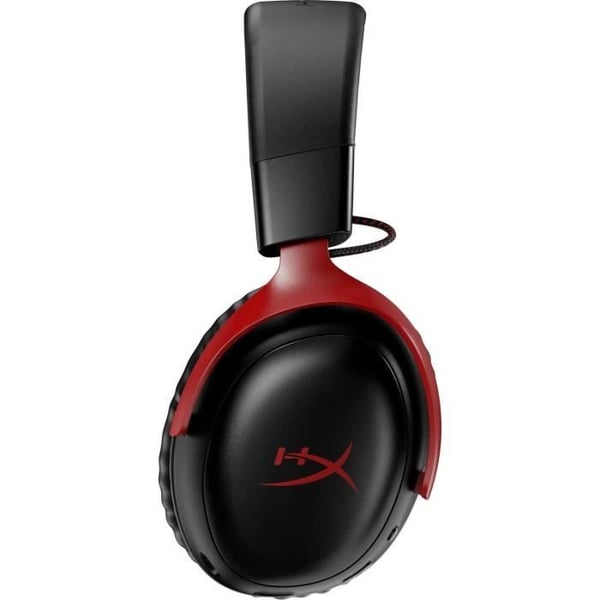 Trådlöst spelheadset - HyperX Cloud III - för PC & konsol - Svart/Röd