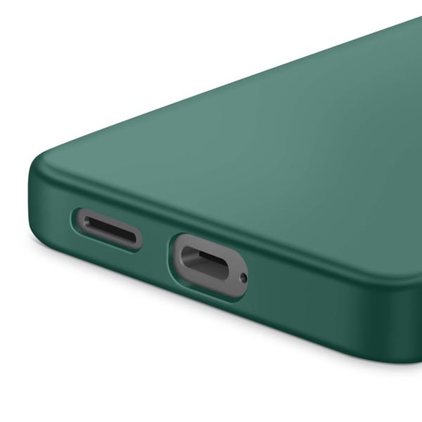 Coque för Galaxy S25 Edge Soft-Touch i Semi-Rigid Grön