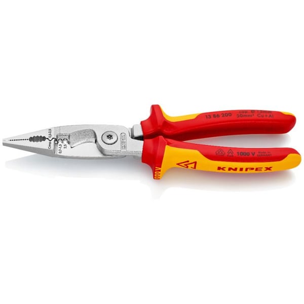 Knipex 13 86 200 13 86 200 Multifunktionstång 50 mm² (max) 0 (max) 15 mm (max)