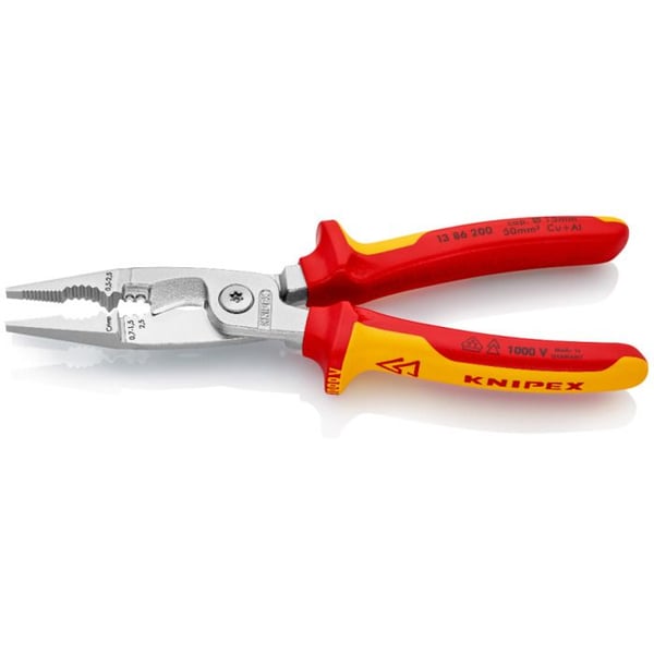 Knipex 13 86 200 13 86 200 Multifunktionstång 50 mm² (max) 0 (max) 15 mm (max)