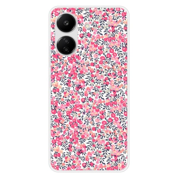 Tryckt silikonfodral kompatibelt Xiaomi Redmi 13C 4G Liberty Wiltshire Rose