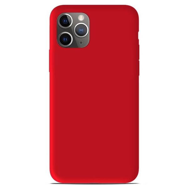Röd silikonhölje - Kompatibel med Apple iPhone 11 Pro
