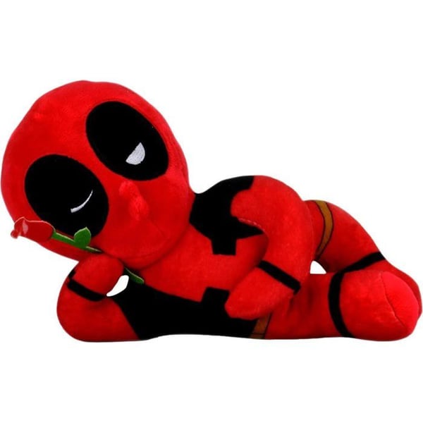 Plysdjur - RUBIES - Deadpool - Röd - 3 år och uppåt - Mixad