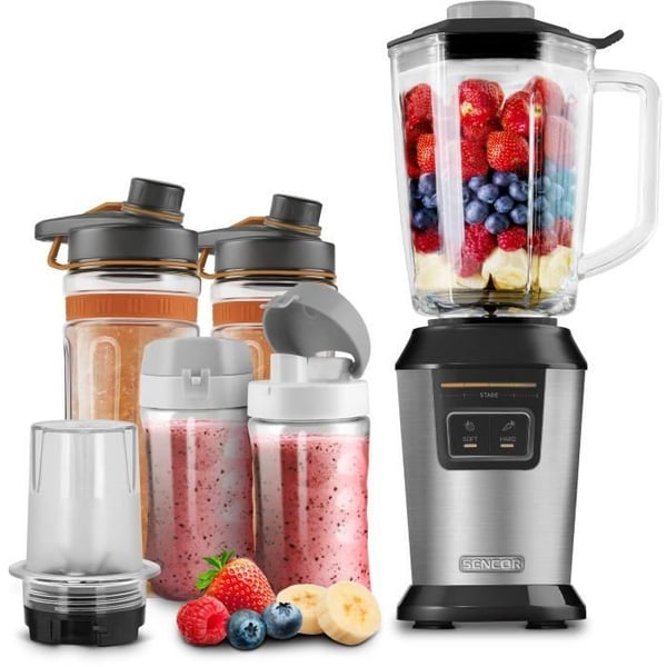 Smoothiemixer - SENCOR - SBL 7570SS - 800 W - Silver