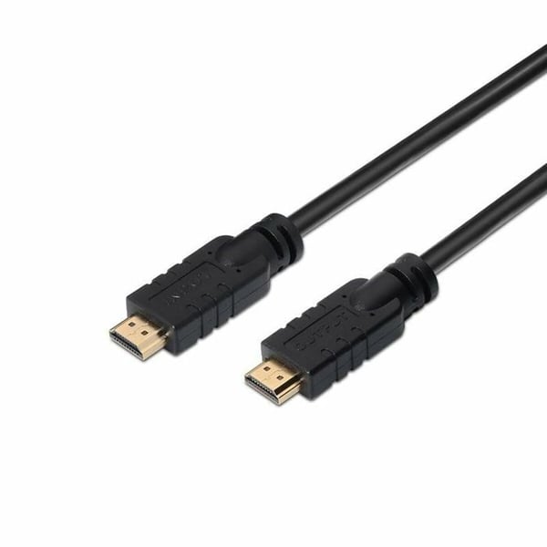 HDMI-kabel - AISENS - A120-0374 - 20 m - Hane - 4K HDR - Guldkoppar